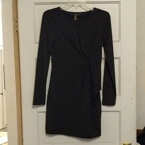 Black cocktail dress